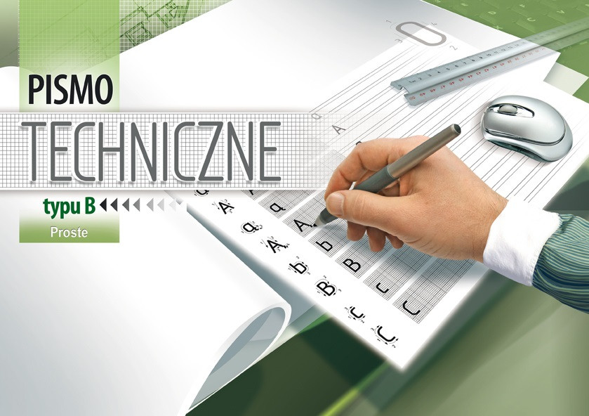 Blok A4 do pisma technicznego prostego typu B Kreska